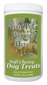 Healthy Breeds Personalized Soft Chewy Dog Treats, 7oz, Personalized